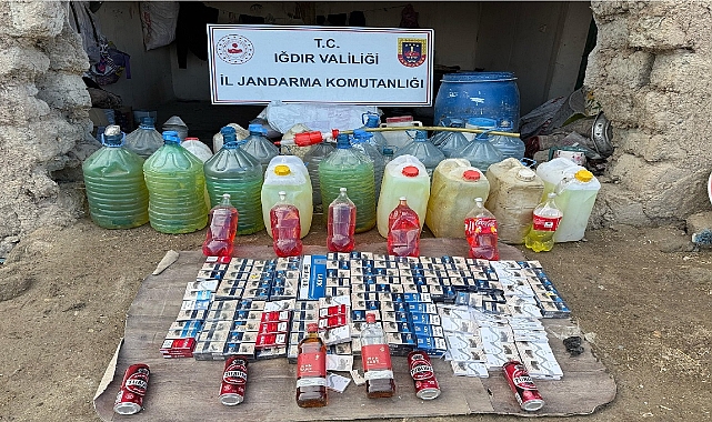 Iğdır Jandarması'ndan Kaçakçılık Operasyonu