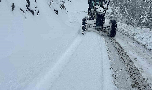 Kastamonu'da Yoğun Kar Yağışı Hayatı Durdurdu: 181 Köy Yolu Kapandı