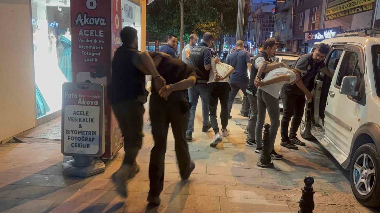 73 ilde uyuşturucu operasyonlarında bin 695 şüpheli yakalandı