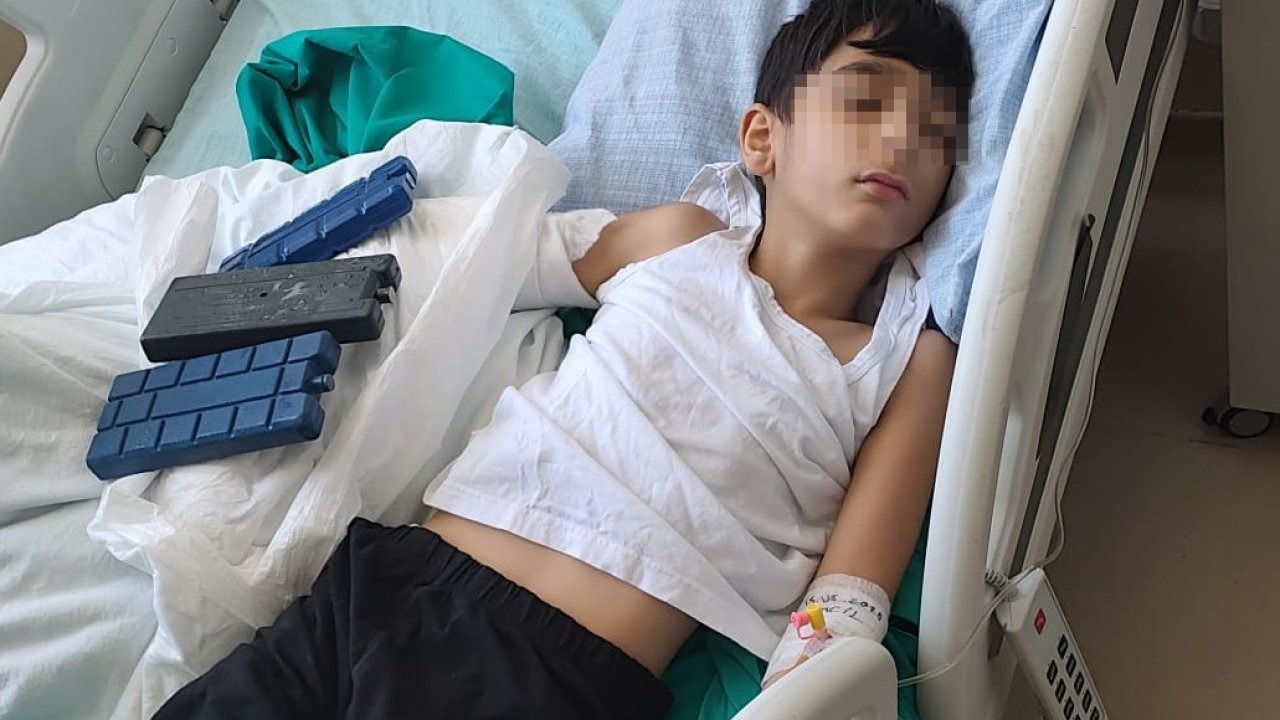 Hakkari'de Uzman Çavuş, Çocuğa Çarpan 10 Yaşındaki Çocuğun Bileğini Kırdı