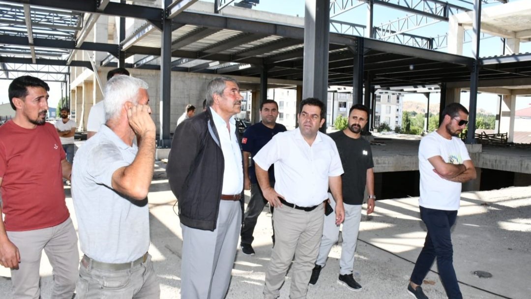 Patnos Life AVM Projesi'nde Çalışmalar Hızla Devam Ediyor