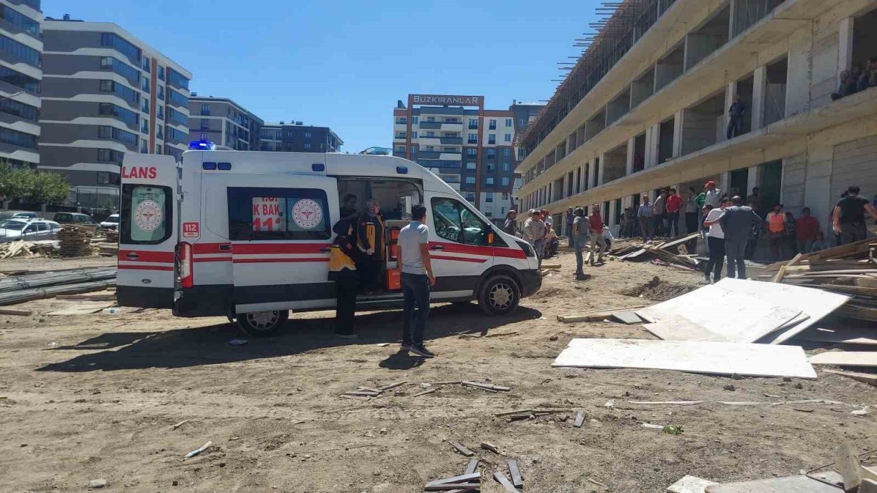 Erzurum’da İnşaatta Feci İş Kazası: 3. Kattan Düşen İşçi Hayatını Kaybetti