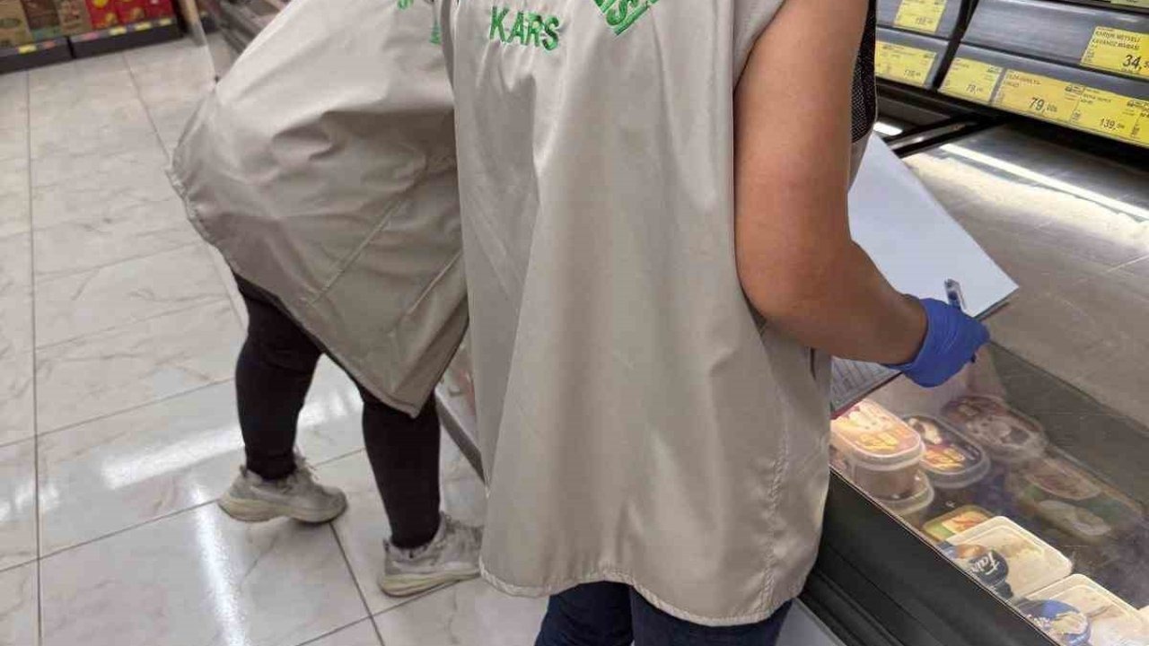 Susuz’daki Marketlerde Gıda Denetimi
