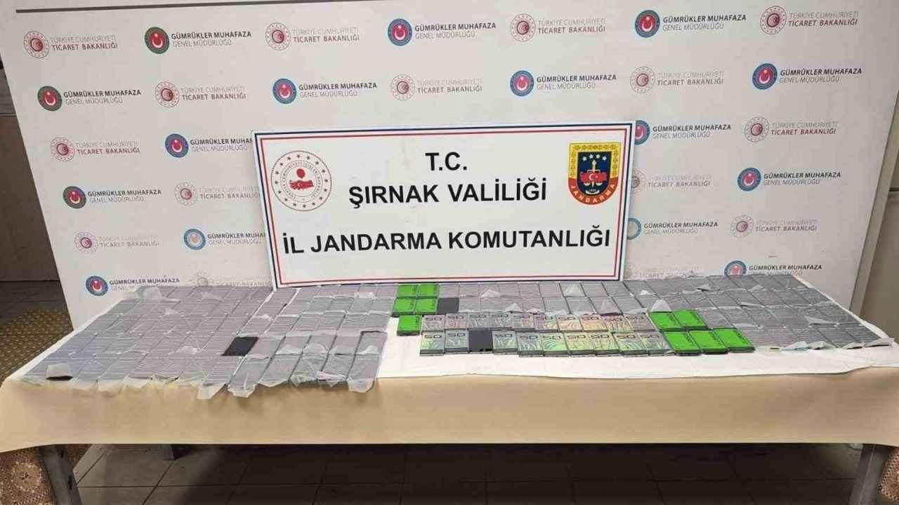 Şırnak'ta Gümrük Kaçağı Operasyonu: 8 Milyon Liralık Ürün Ele Geçirildi