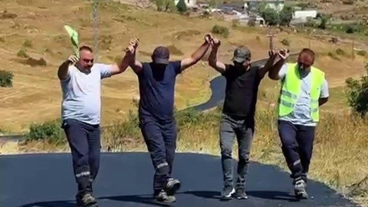 Ardahan İl Özel İdaresi'nin "Halaylı" Asfalt Çalışması Gündem Oldu