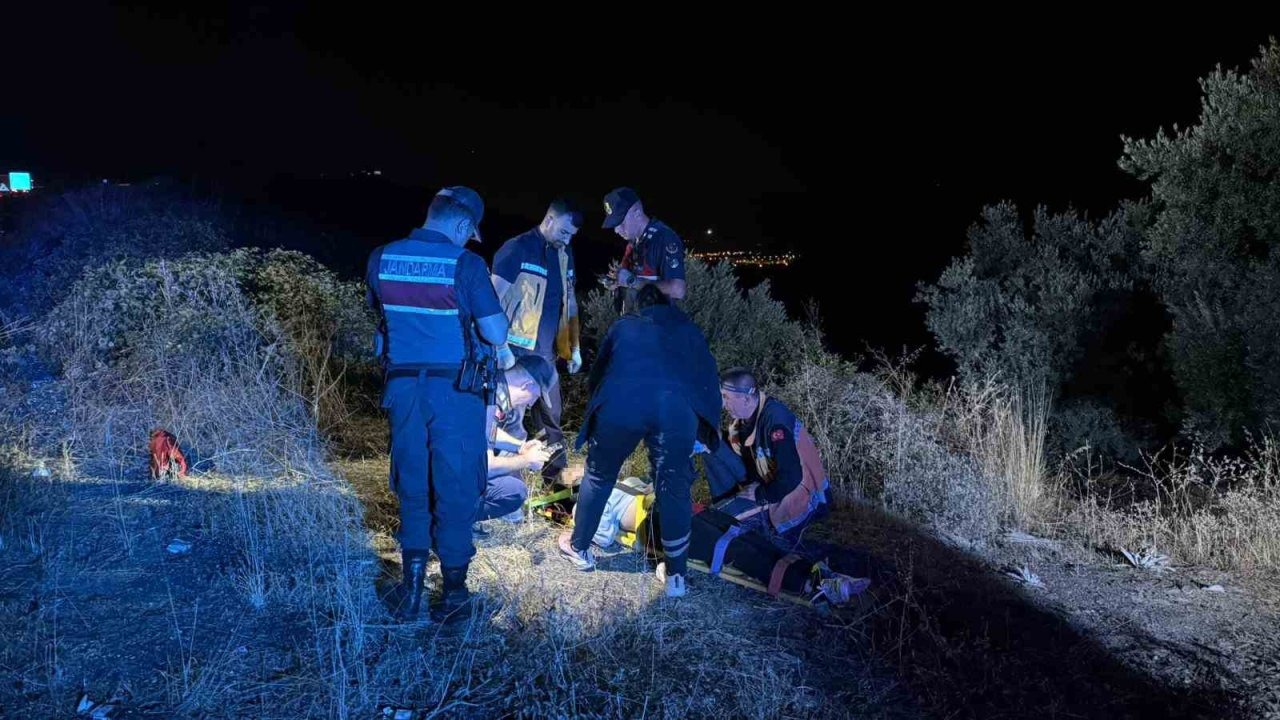 Bursa'da Motosiklet Kazası: Sürücü 40 Dakika Sonra Bulundu