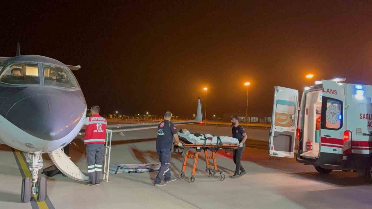 Muş’ta Yaralanan Çocuk, Ambulans Uçakla Ankara’ya Sevk Edildi