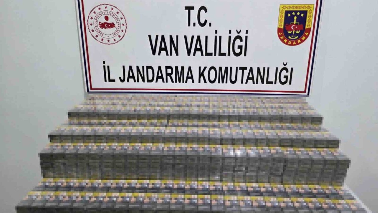 Van'da Sigara Kaçakçılığı Operasyonu: 6 Binden Fazla Paket Ele Geçirildi