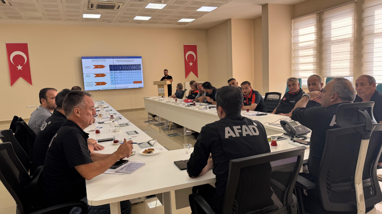 Iğdır'da Bölgesel Düzey Deprem Tatbikatı Öncesi Koordinasyon Toplantısı Gerçekleştirildi