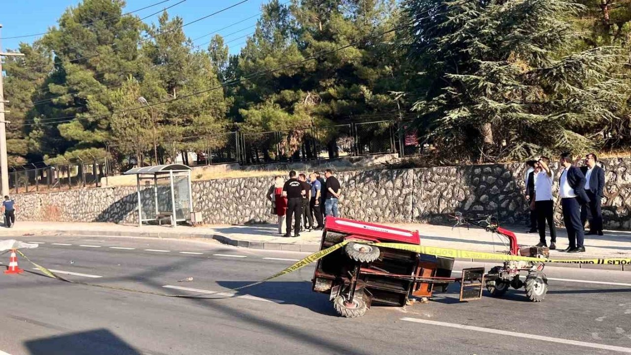 Burdur’da Korkunç Kaza: Tarım Aracı Sürücüsü Hayatını Kaybetti