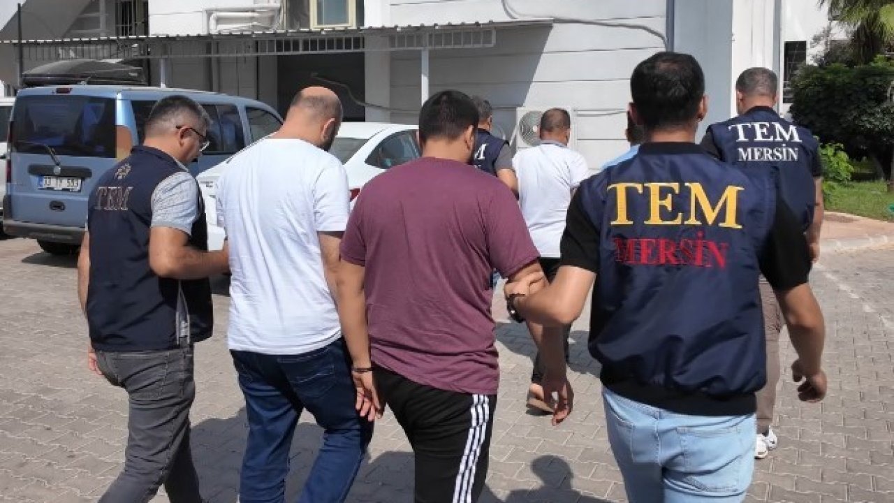 Mersin'de DEAŞ Operasyonu: 8 Gözaltı