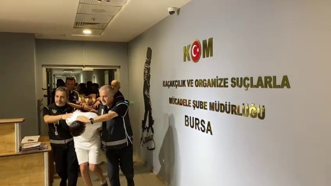 Bursa Merkezli 6 İlde Düzenlenen Operasyonda "Golanî" Suç Örgütüne Büyük Darbe