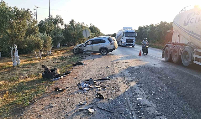 İznik'te Zincirleme Kaza: Hatalı Sollama Nedeniyle Üç Araç Çarpıştı