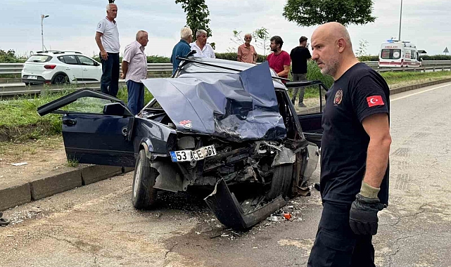 Rize'de Korkunç Kaza: Aynı Aileden 2'si Çocuk 6 Kişi Yaralandı