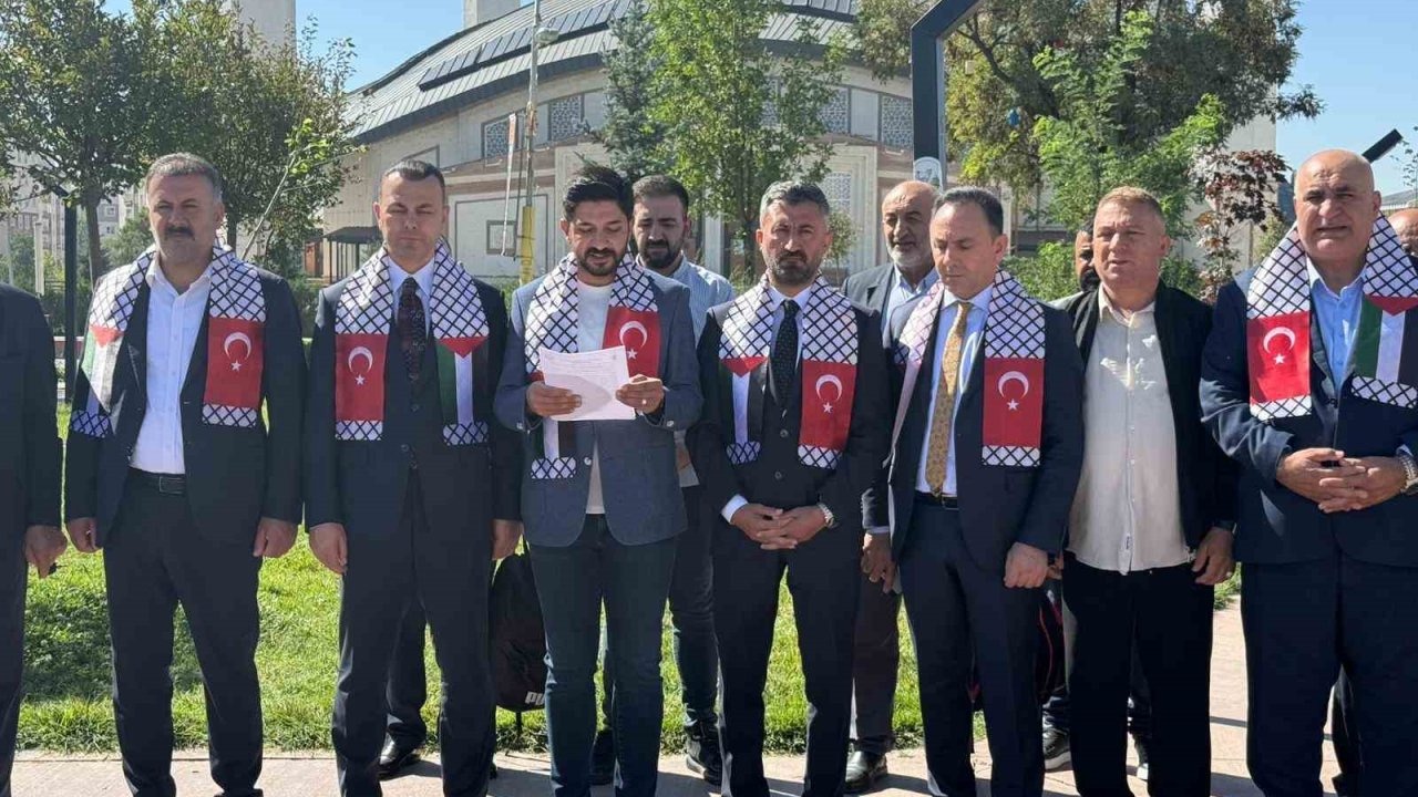 AK Parti'den Gazze İçin "Boş Sıralar" Etkinliği