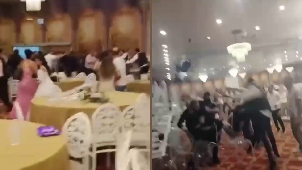 Adana'daki Düğün Uçan Tekmeli Kavgaya Dönüştü