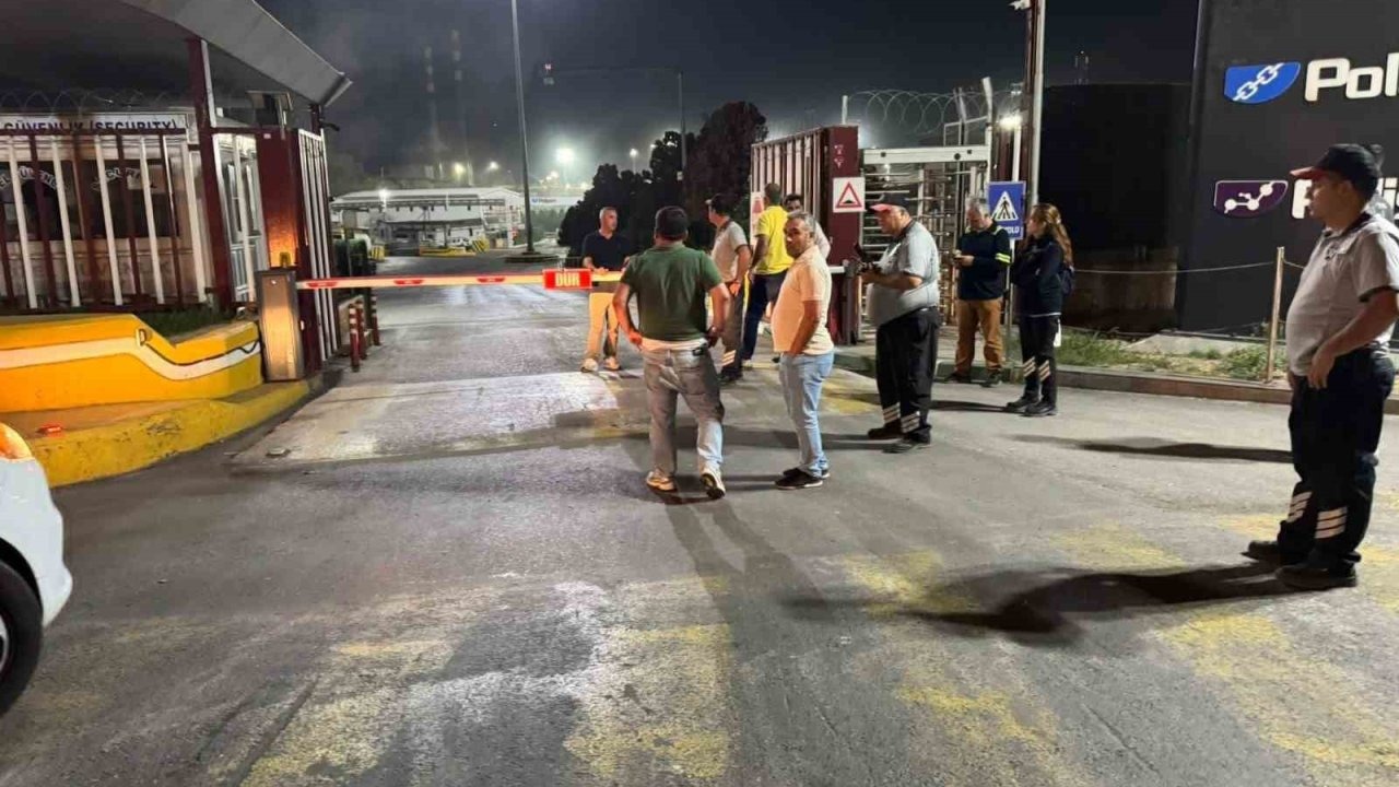 Kocaeli Dilovası'ndaki Kimyasal Sızıntı Kontrol Altına Alındı