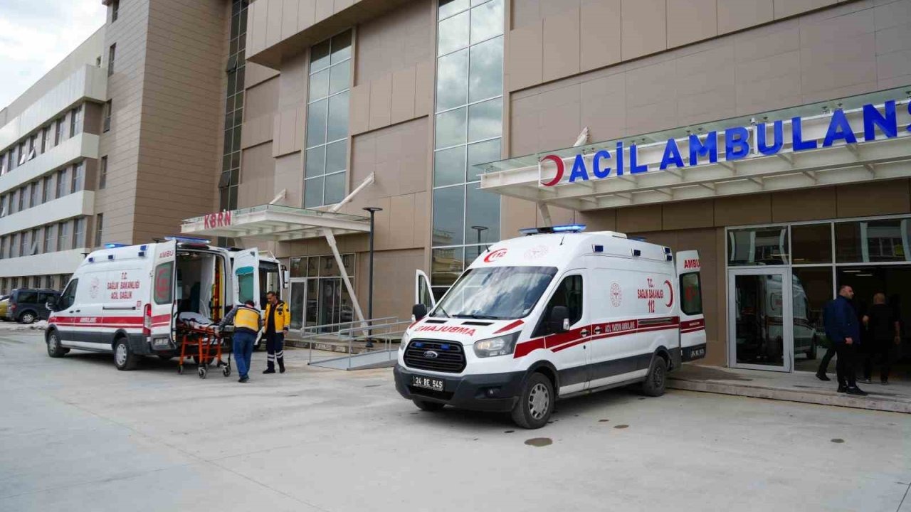 Erzincan’da İnşaat İşçisi Yüksekten Düştü