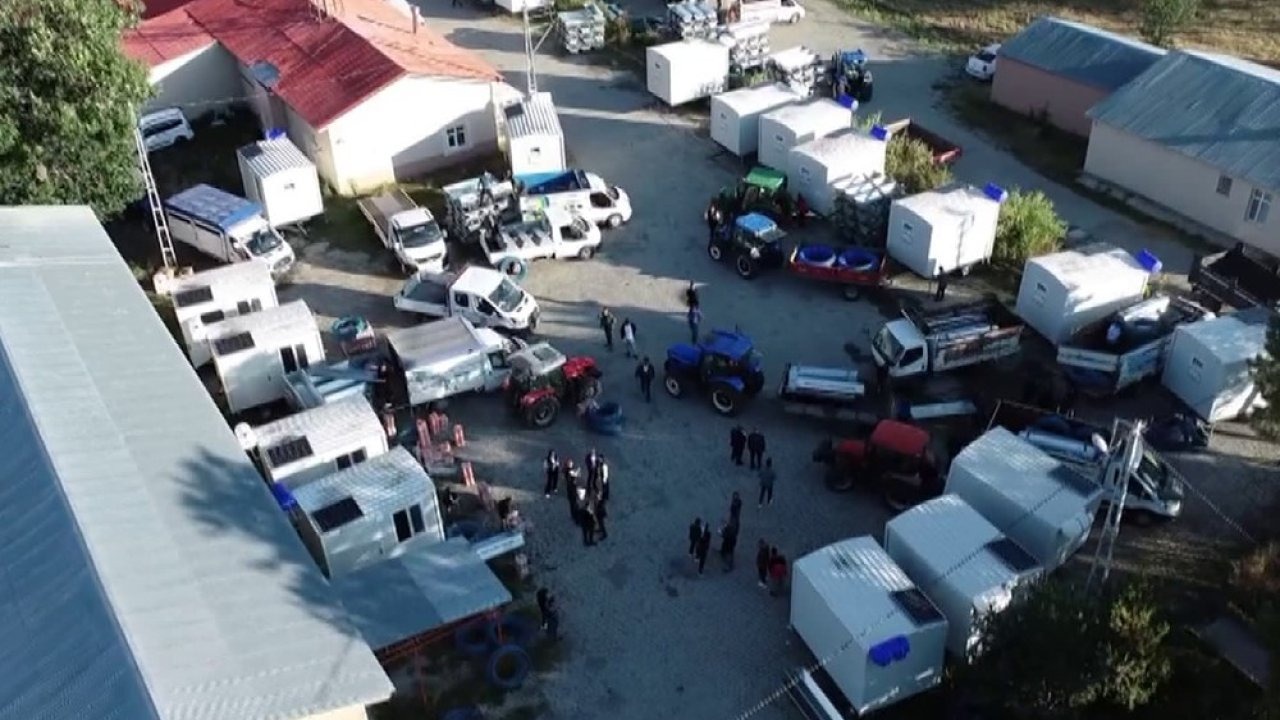 Ardahan'da Hayvancılığın Gelişimi İçin 30 Çobana Seyyar Ev Dağıtıldı