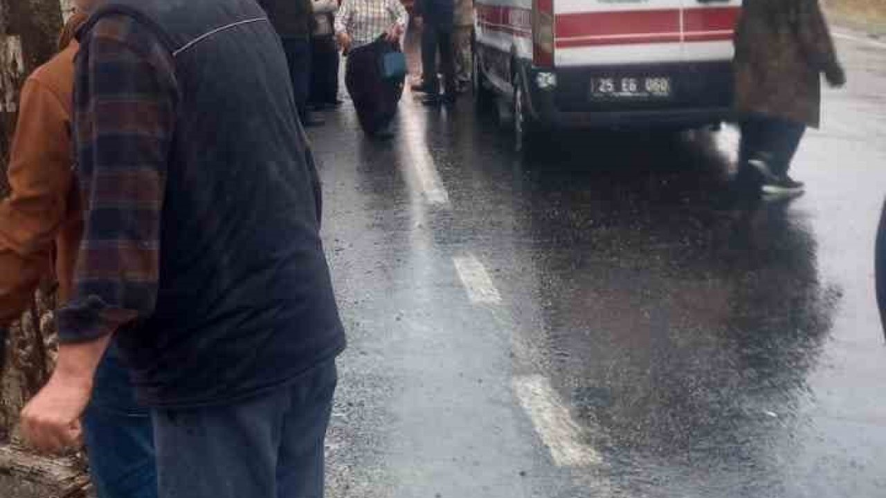Erzurum'da Yürek Burkan Kaza: Koyun Yüklü TIR Devrildi, Yaralılar Var