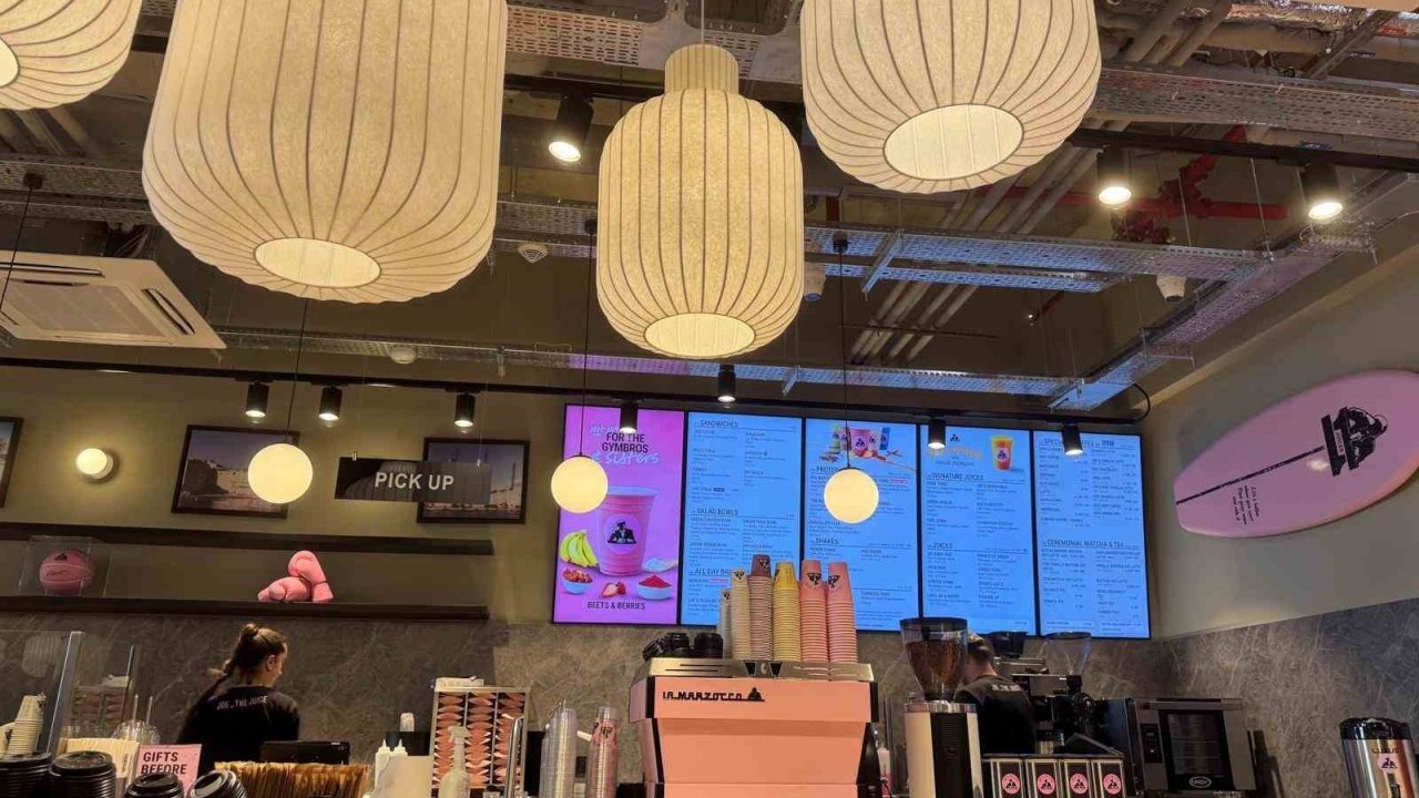 Joe &amp; The Juice Türkiye'ye Geliyor: İlk Şube İstanbul'da Açıldı