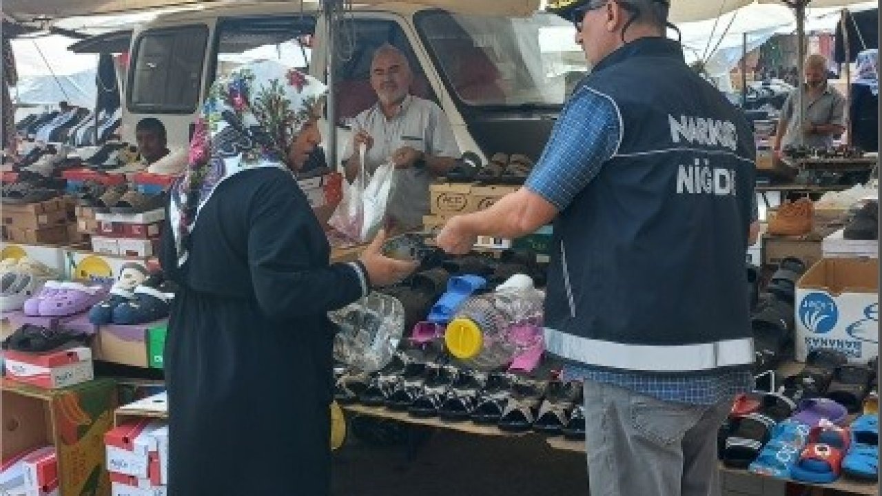 Niğde Emniyet Müdürlüğü'nden Uyuşturucuyla Mücadele Faaliyetleri