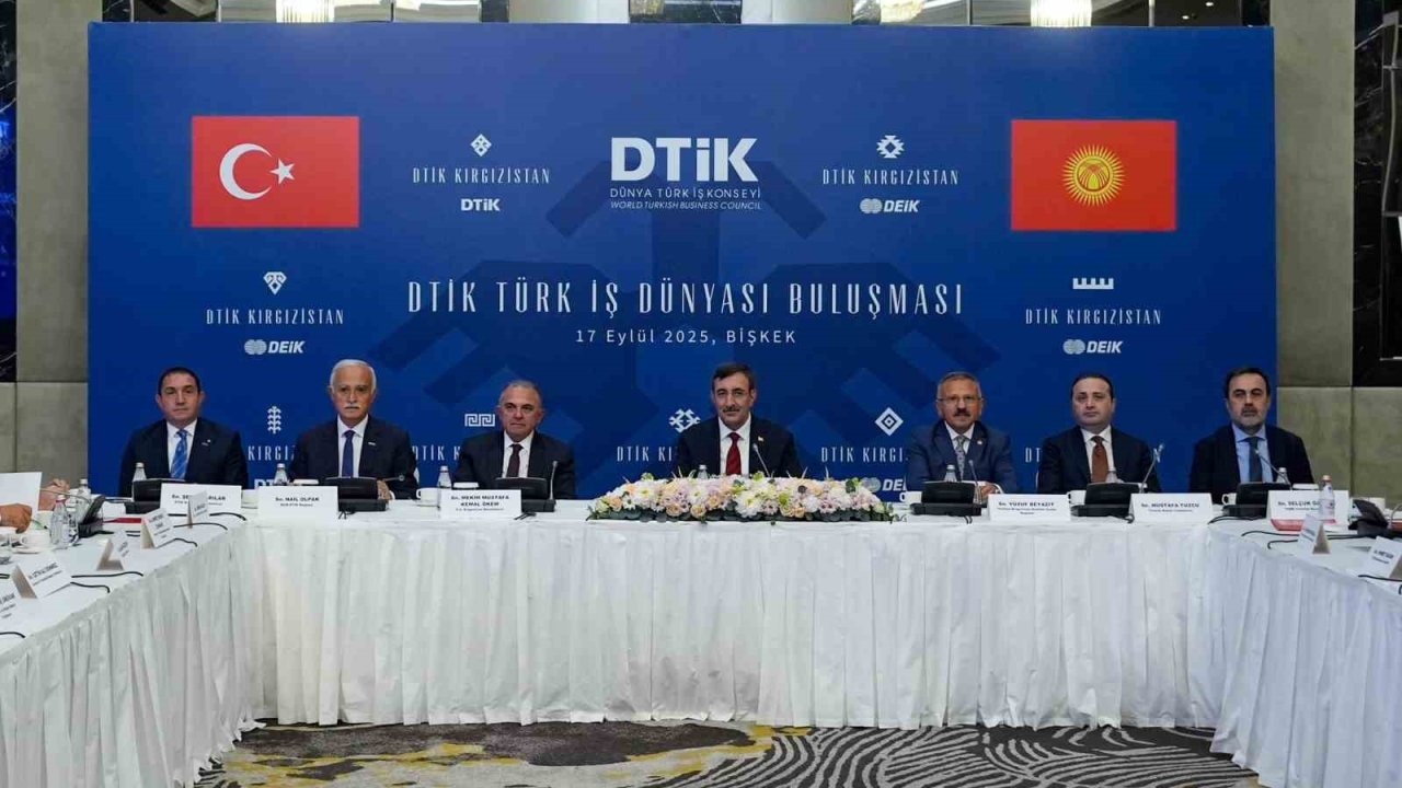 Cevdet Yılmaz'dan Kırgızistan'daki İş İnsanlarına Destek Mesajı