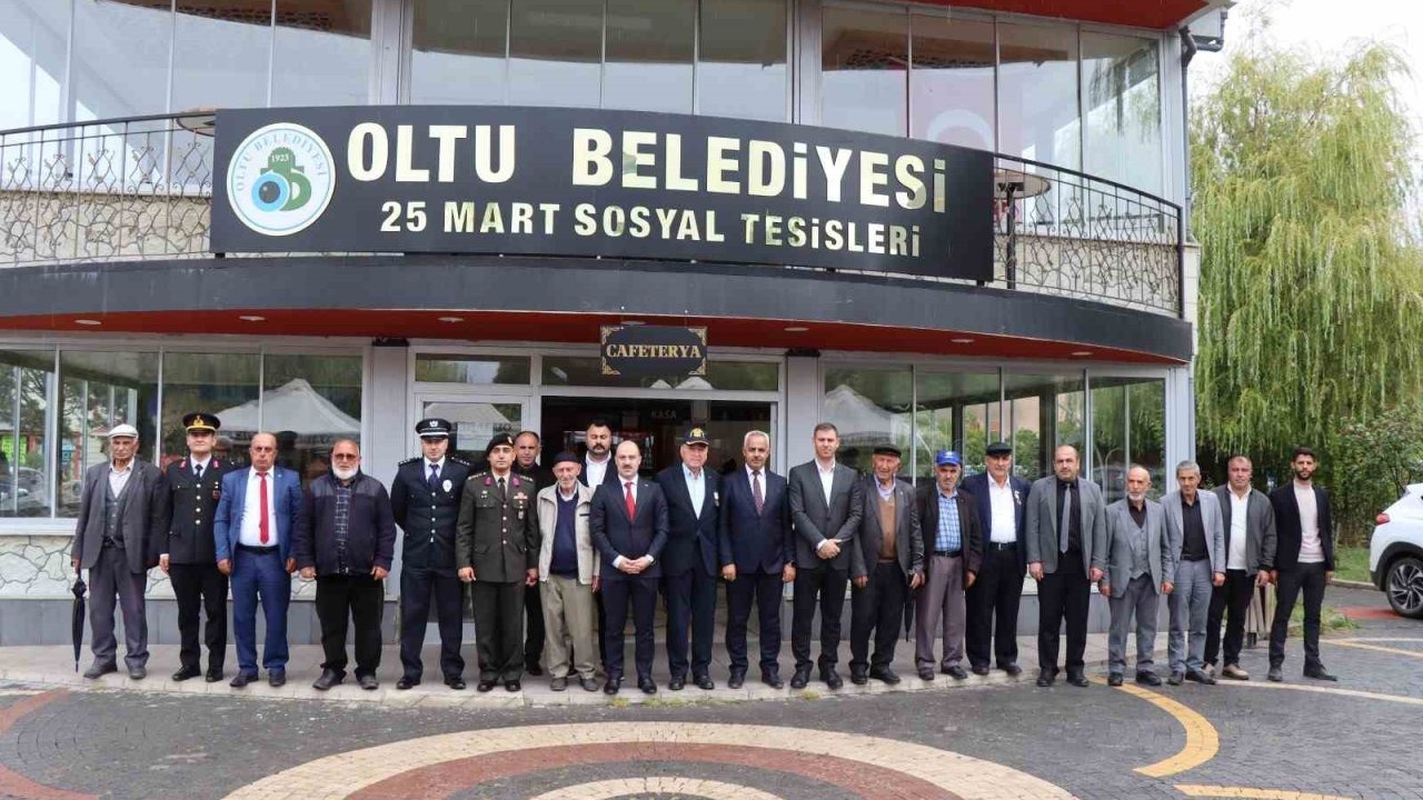 Oltu'da 19 Eylül Gaziler Günü Coşkuyla Kutlandı