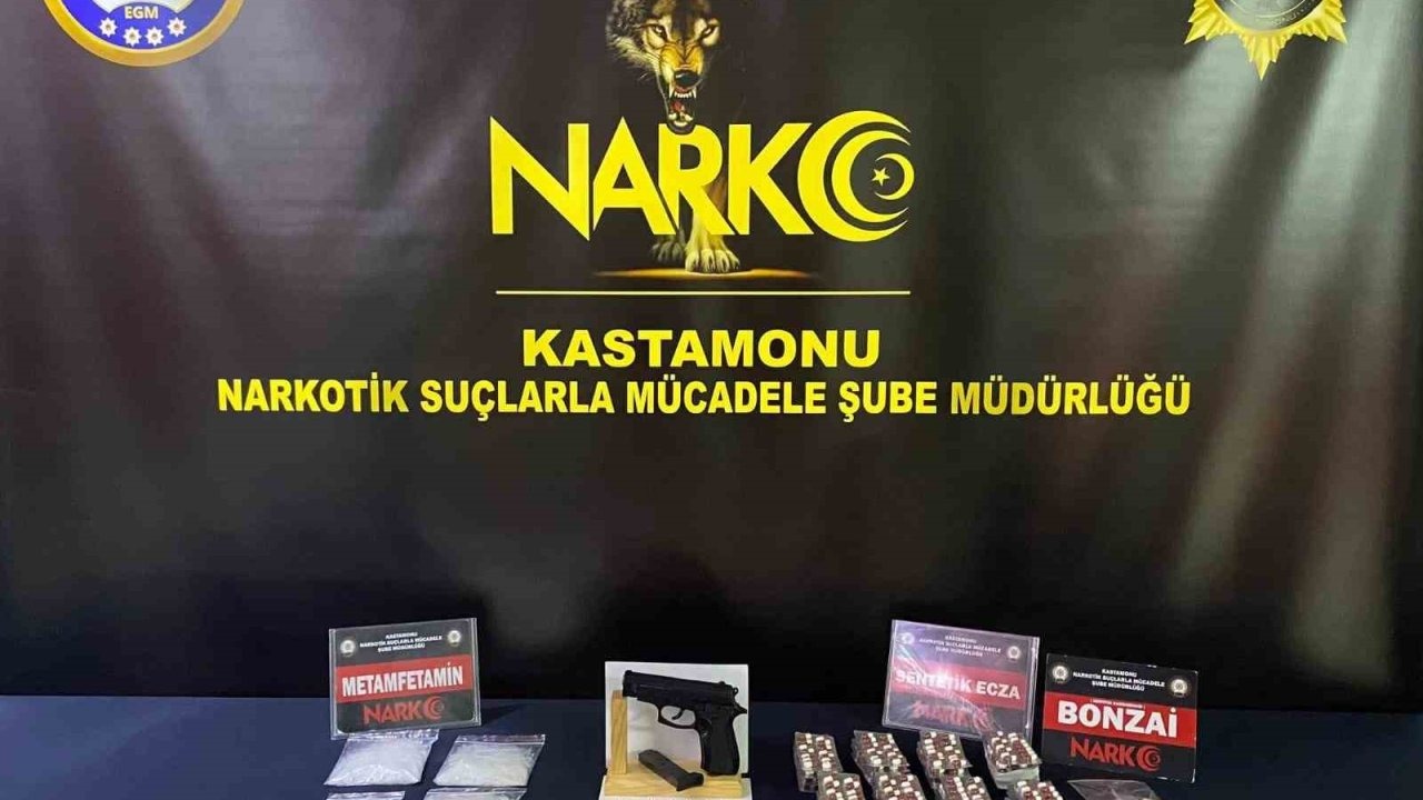 Kastamonu'da Uyuşturucu Ticareti Davasında 3 Sanığa Hapis Cezası