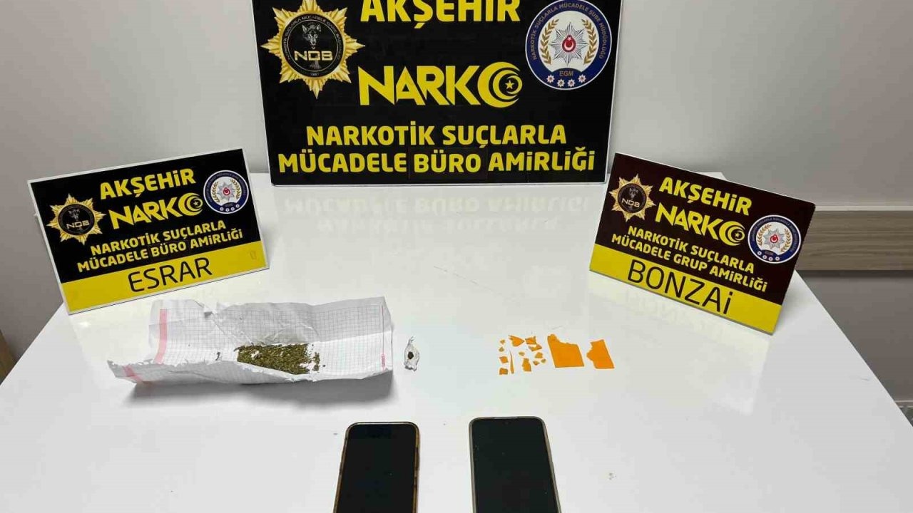 Akşehir'de Uyuşturucu Operasyonu: 2 Kişi Tutuklandı