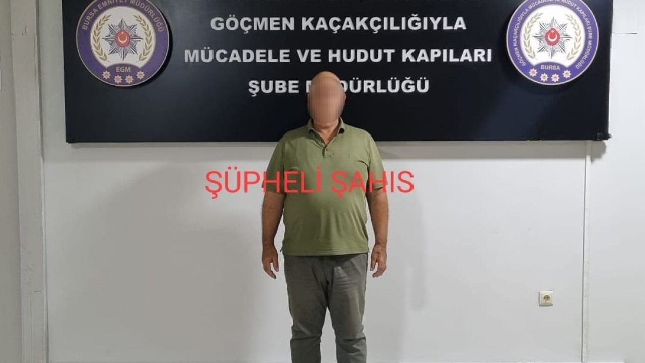 Bursa'da Kaçak İşçi Operasyonu: 33 Yabancı Uyruklu Şahıs Yakalandı