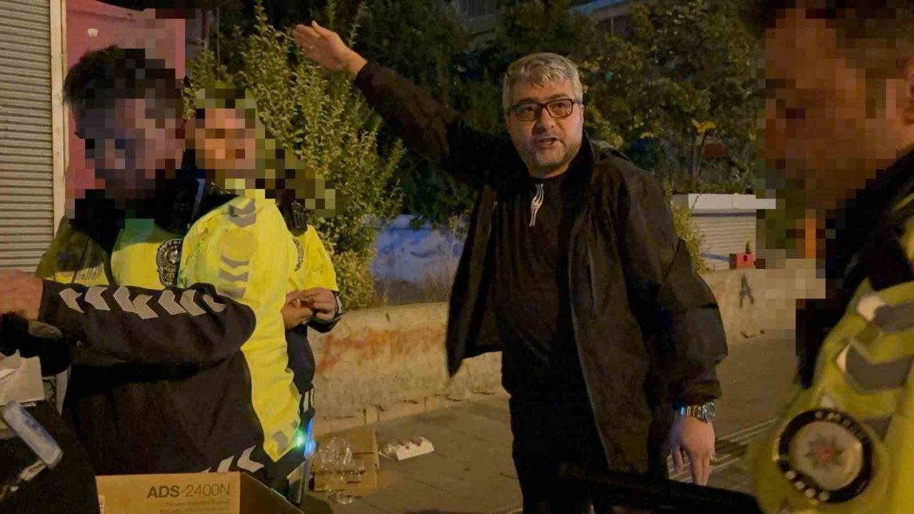 Kayseri'de Alkollü Sürücüden Polise Tepki: "Ekmeğimi Sen Mi Vereceksin?"