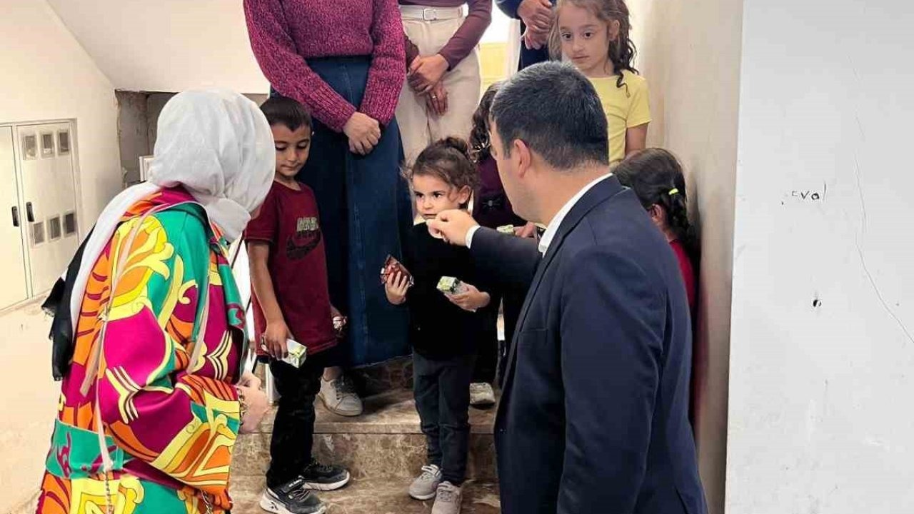 Patnos Kaymakamı Dertlioğlu'ndan ADEM Evlerine Ziyaret