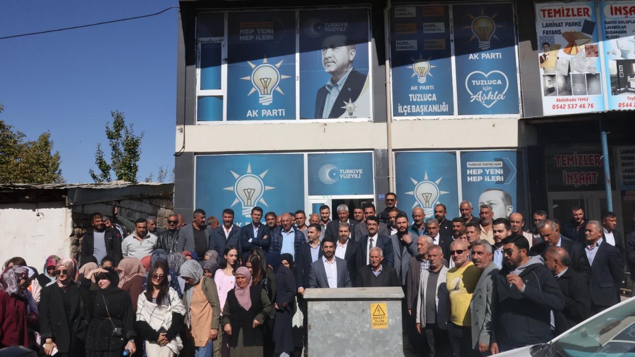AK Parti’den Tuzluca’da Yürüyüş ve Esnaf Ziyareti