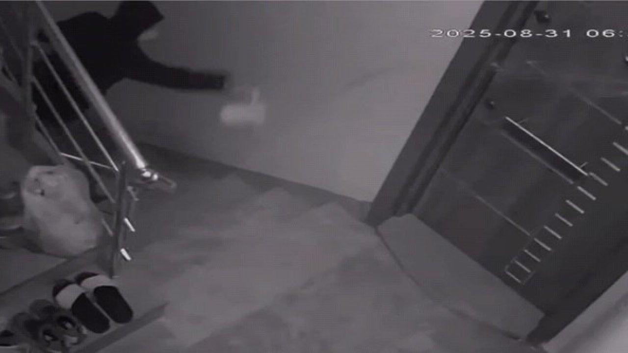 İnegöl’de 'Komşu Terörü': Yağ, Dışkı ve Zarar Kamerada