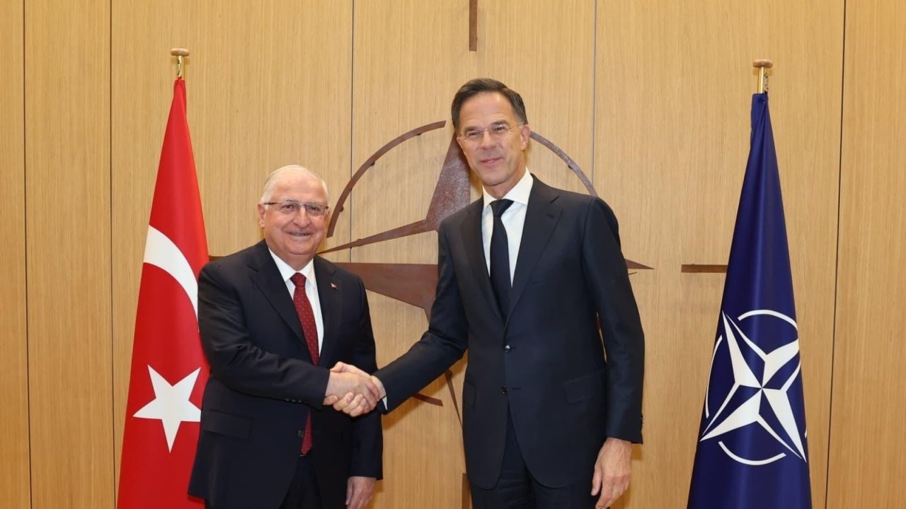 Milli Savunma Bakanı Yaşar Güler, NATO Genel Sekreteri Mark Rutte ile Görüştü
