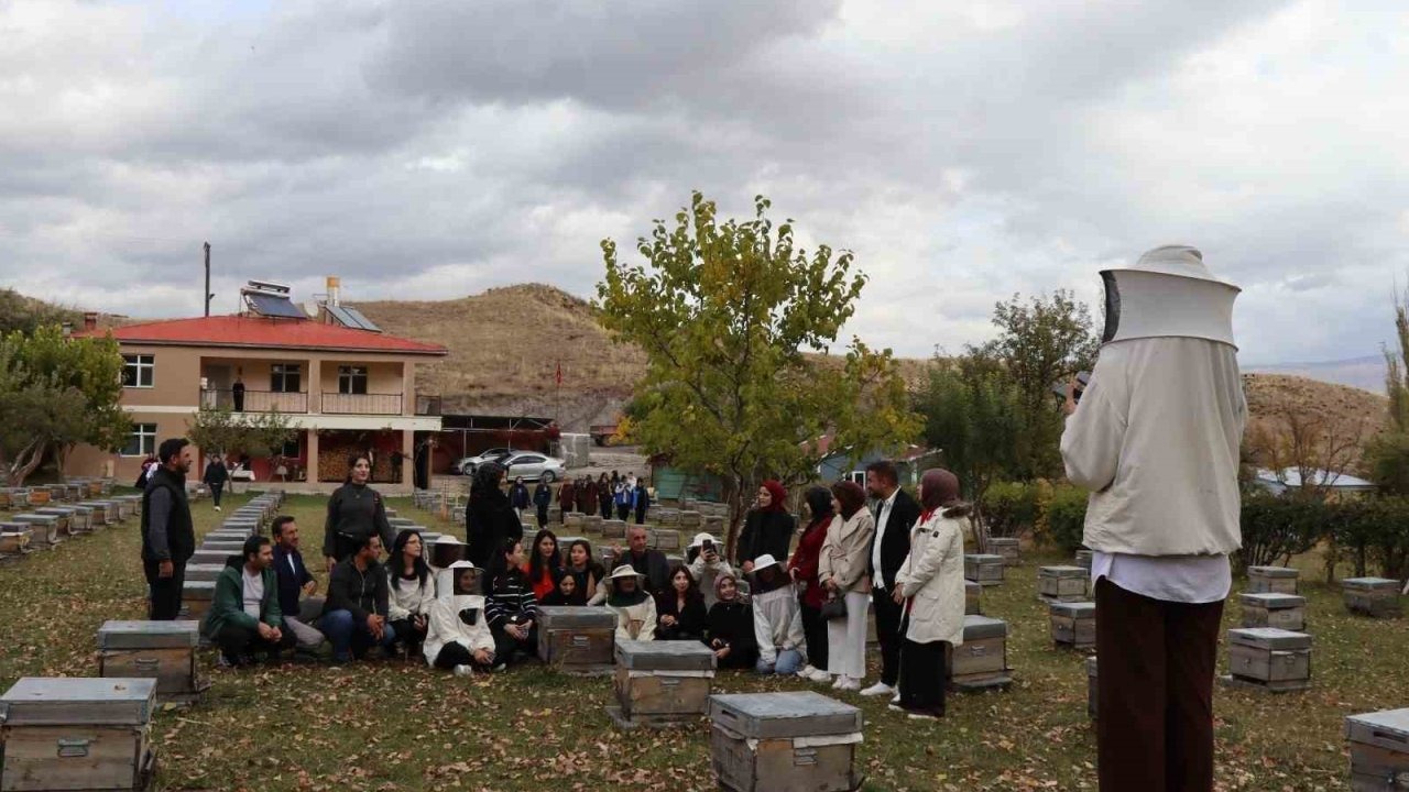 Narman'da Gençler Deneyimli Arıcılardan Eğitim Aldı: Organik Bal ve Arıcılık Sertifikaları Verildi