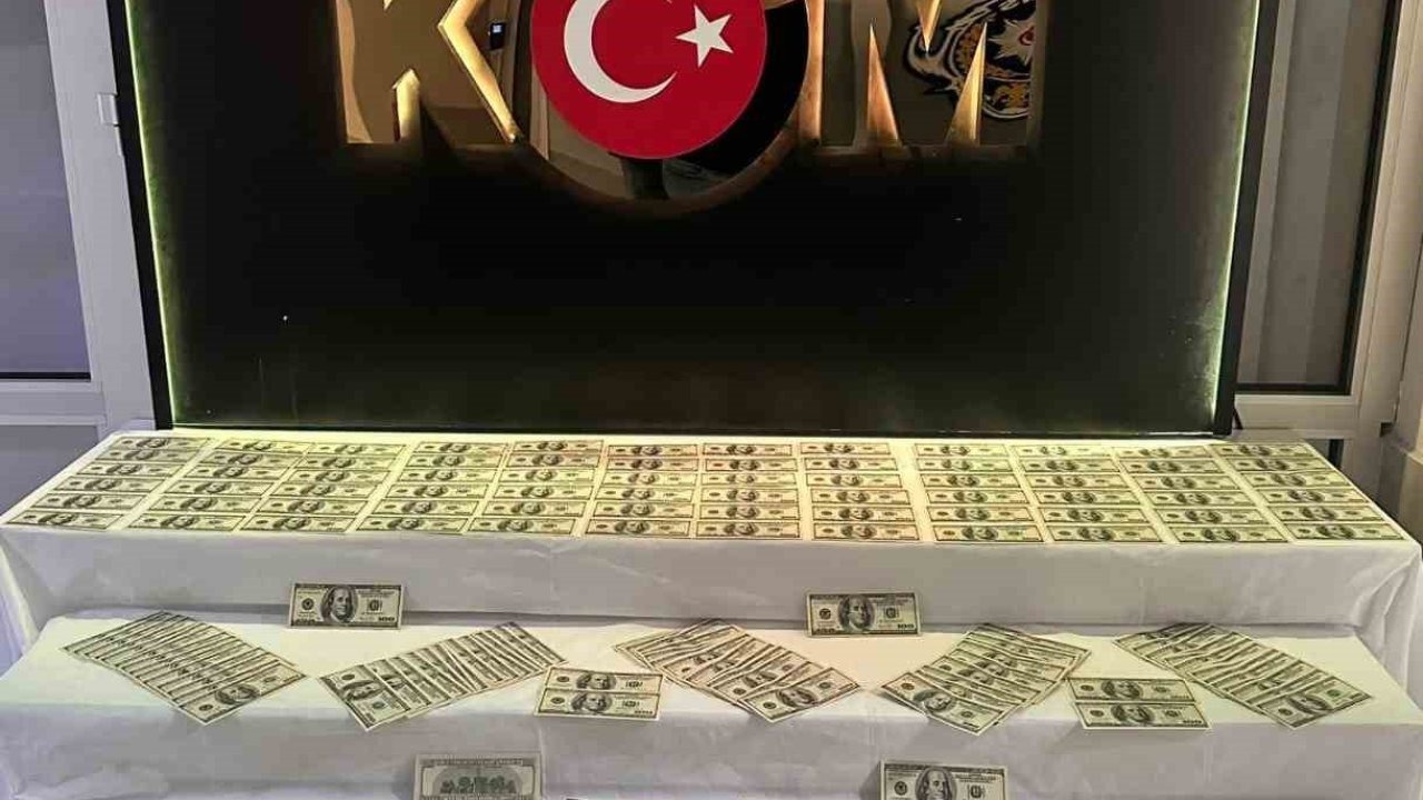 Sahte Para Operasyonu: 35 bin 100 dolar değerinde sahte banknot ele geçirildi