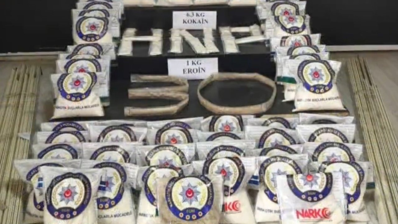 Hakkari Yüksekova’da Kamyonette 87 Kilo 500 Gram Uyuşturucu Madde Ele Geçirildi