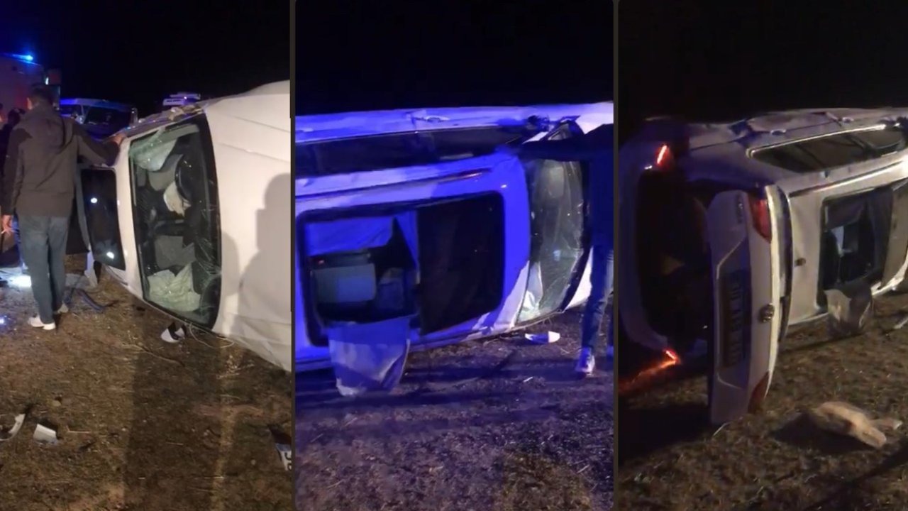 Hakkari Yüksekova'da Trafik Kazası: Otomobil Takla Attı, 5 Kişi Yaralandı
