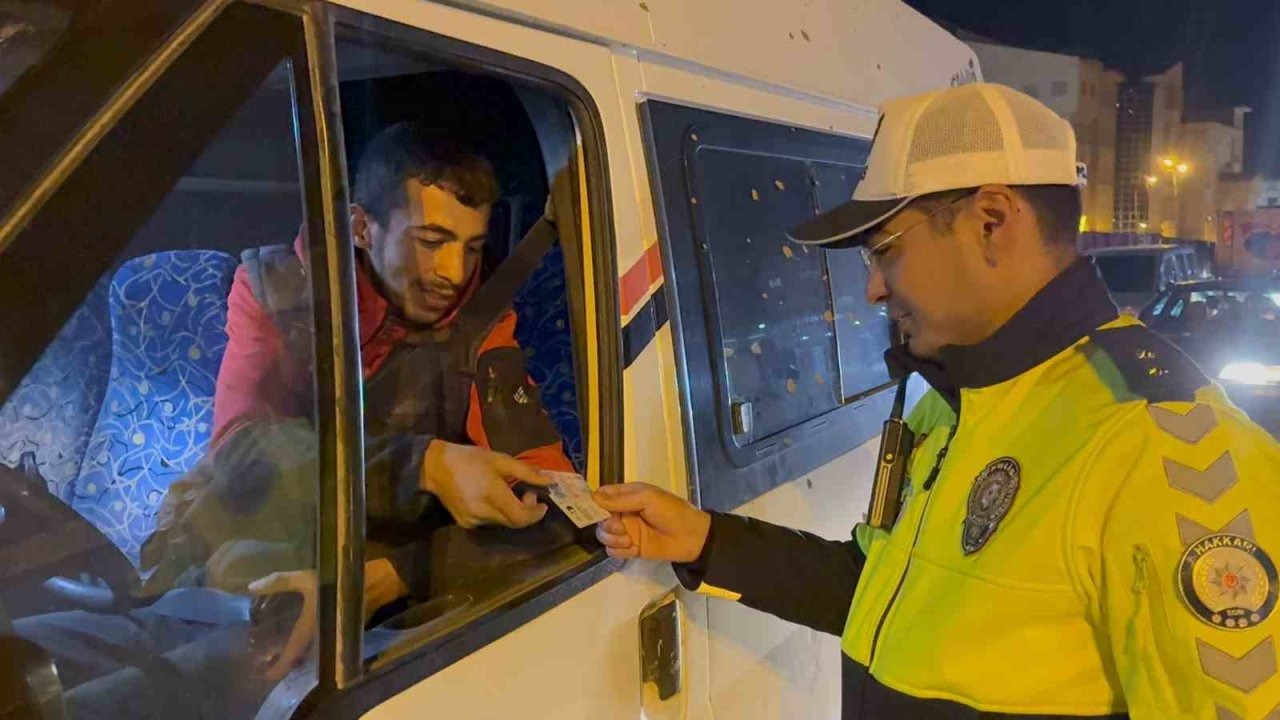 Hakkari'de Huzur ve Güvenlik Denetimi: Eş Zamanlı Uygulamalarla Titiz Kontrol