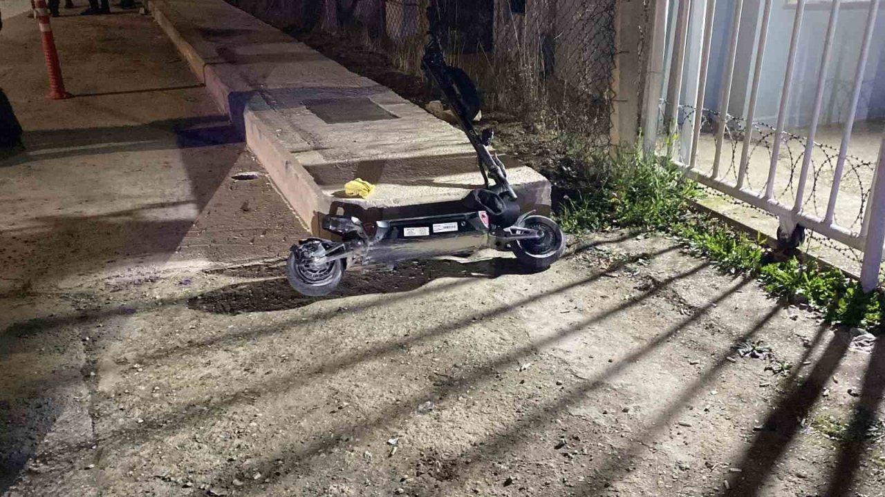 İnegöl'de Scooter Kazası: Bir Kişi Ağır Yaralandı