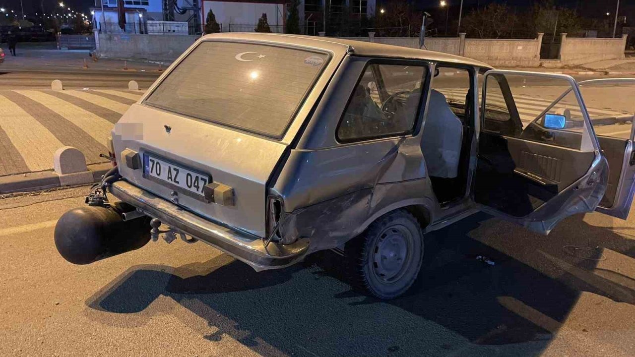 Karaman’da Trafik Kazası Sonrası LPG Paniği: Polis Dikkatiyle Büyük Tehlike Önledi