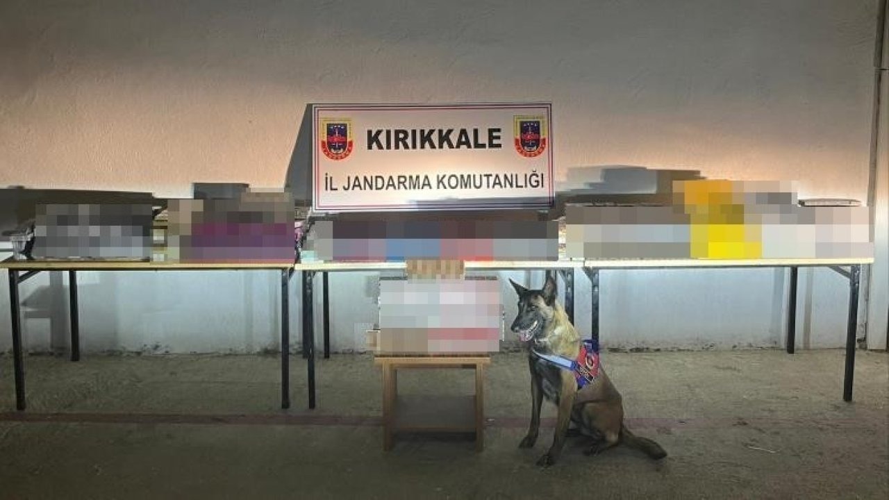 Kırıkkale'de Kaçak Tütün Ürünü Operasyonu