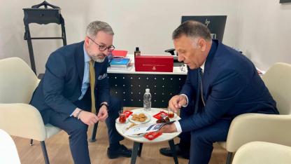 Rektör Gürel’den Zengezur Koridoru Kongresi Ziyareti