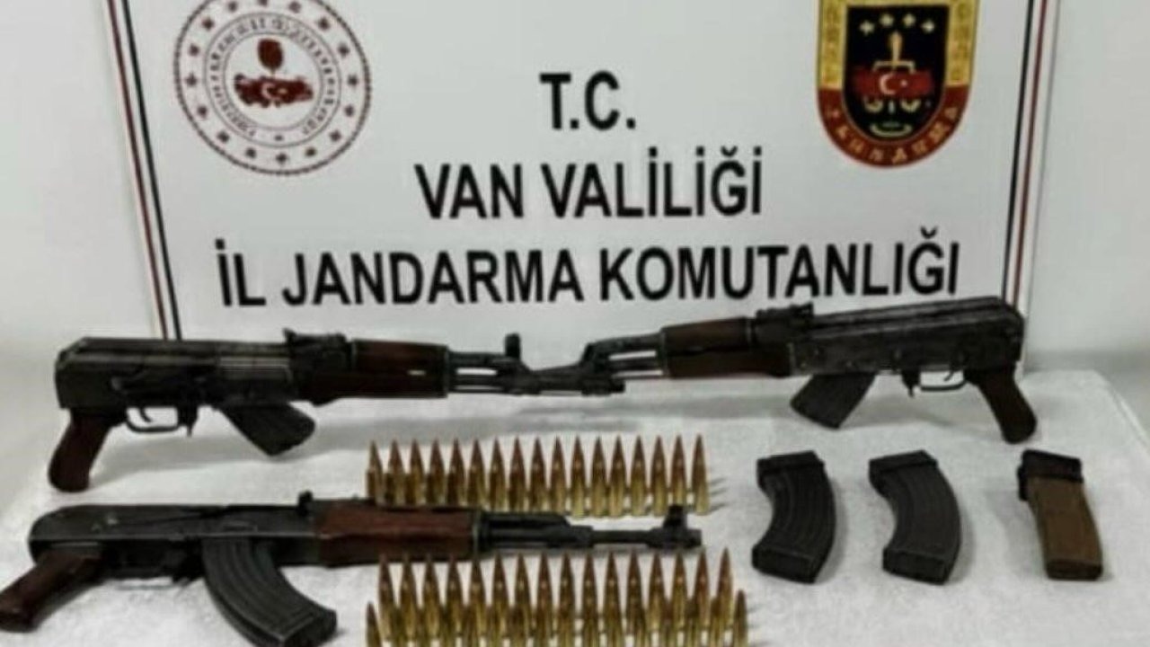 Van Çaldıran'da Silah Ticareti Operasyonu: 3 Kalaşnikof Ele Geçirildi