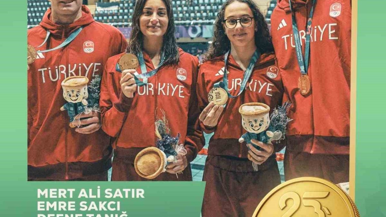 Yüzmede Altın Yağmuru: Milli Sporcular İslami Dayanışma Oyunları'nda 6 Altın Kazandı!