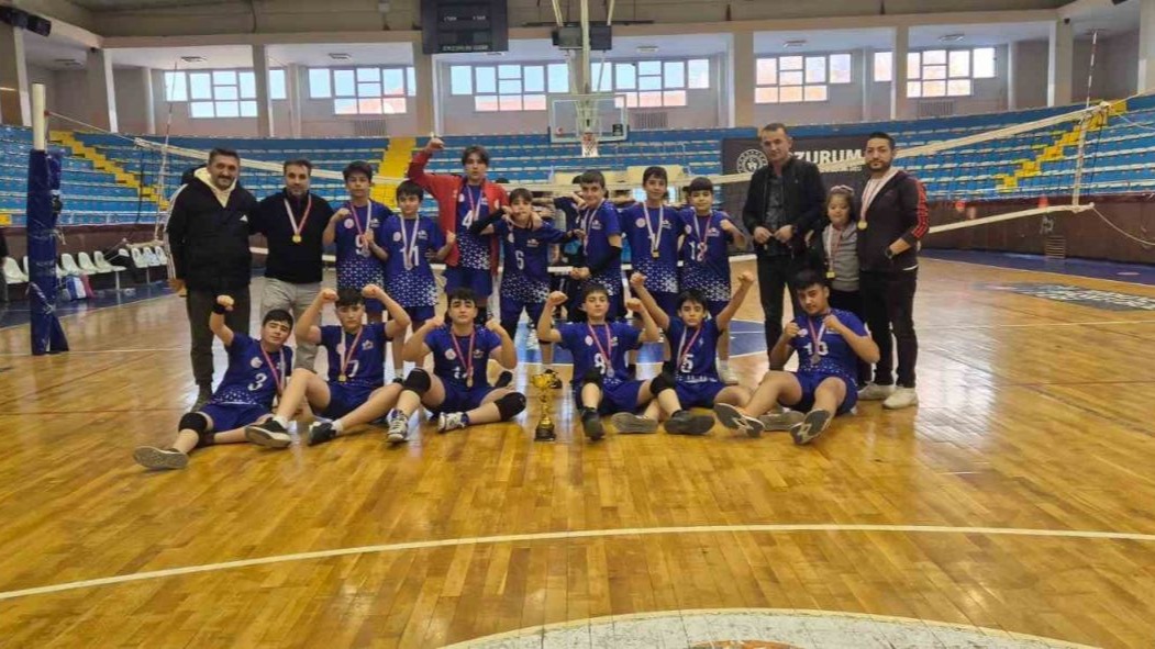 Aşkale İbrahim Polat Ortaokulu il müsabakalarında ikincilik elde etti