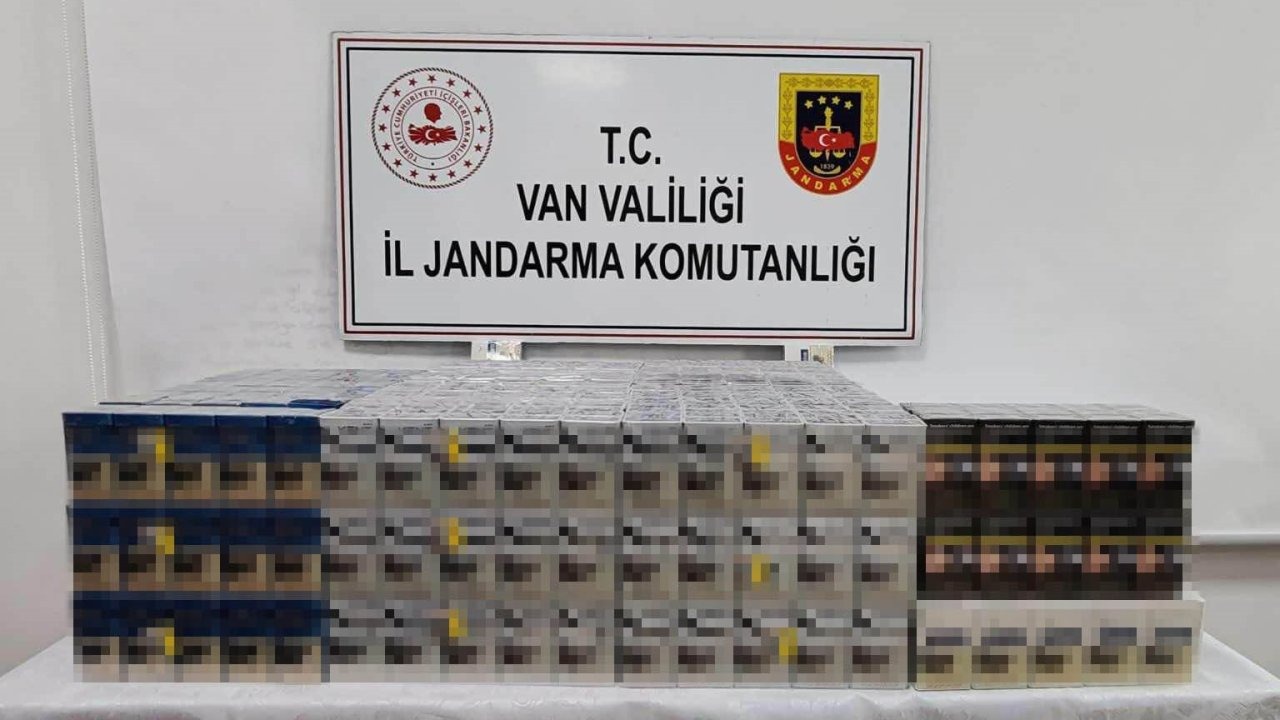 Çaldıran’da Kaçak Sigara Operasyonu