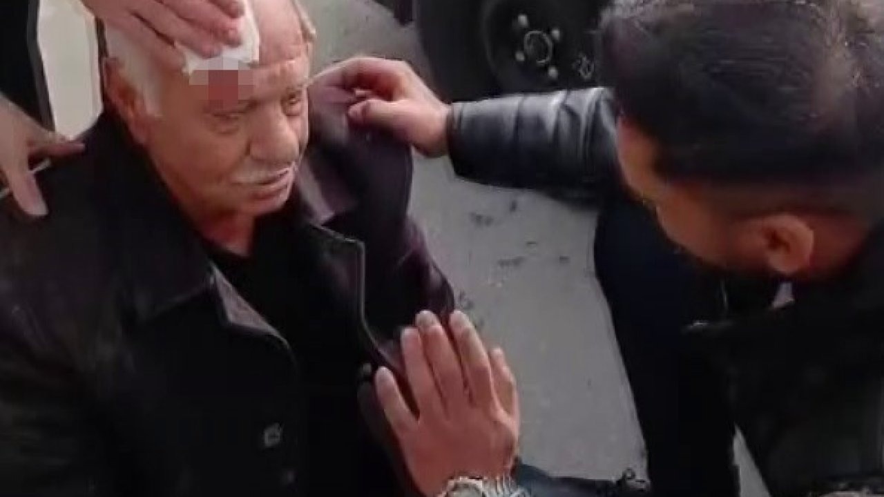 Elazığ’da otomobilin çarptığı yaşlı adam yaralandı